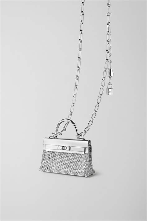 hermes kelly morphose silver bag|hermes kellymorphose necklace.